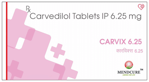 Carvix 6.25 Tablet