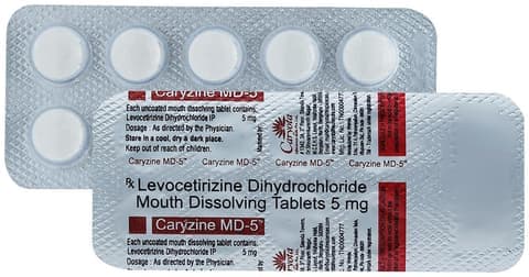 Caryzine 5mg Tablet MD