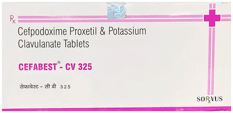 Cefabest-CV 325 Tablet