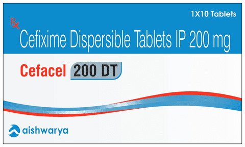 Cefacel 200 DT Tablet