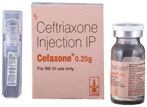 Cefaxone 0.25g Injection