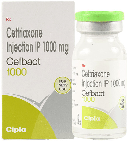Cefbact 1000 Injection