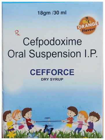 Cefforce Dry Syrup Orange