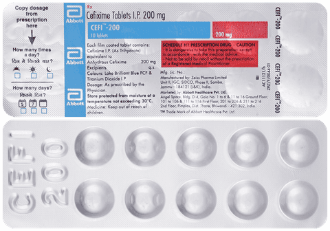 Cefi 200 Tablet