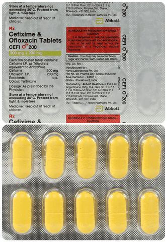Cefi O 200 Tablet
