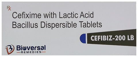 Cefibiz 200 LB Tablet DT