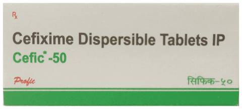 Cefic 50 Tablet DT