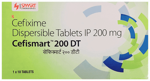 Cefismart 200 DT Tablet