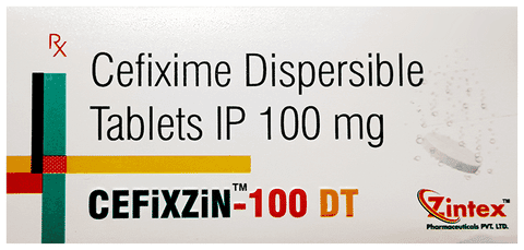 Cefixzin 100 DT Tablet