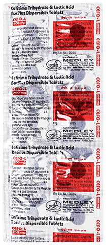 Cefo L 200mg Tablet DT