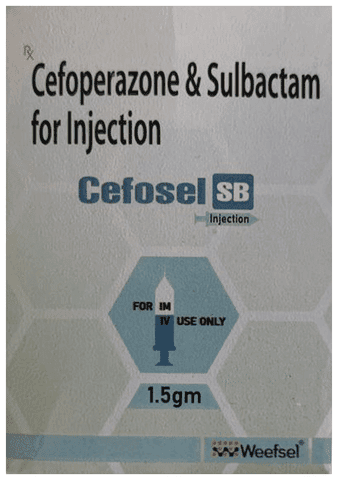 Cefosel SB 1.5gm Injection