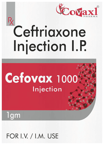 Cefovax 1000 Injection
