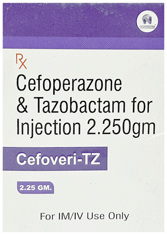 Cefoveri-TZ 2.25gm Injection