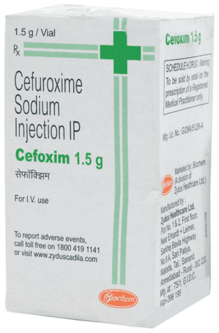 Cefoxim 1.5gm Injection