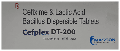 Cefplex DT 200 Tablet