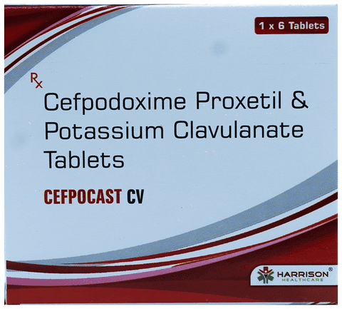 Cefpocast CV Tablet