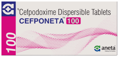 Cefponeta 100 Tablet DT
