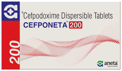 Cefponeta 200 Tablet DT