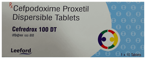 Cefredrox 100mg Tablet DT