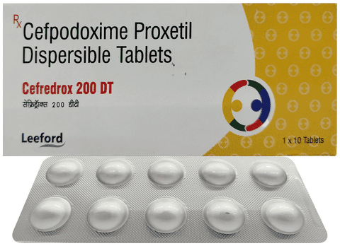 Cefredrox 200 DT Tablet