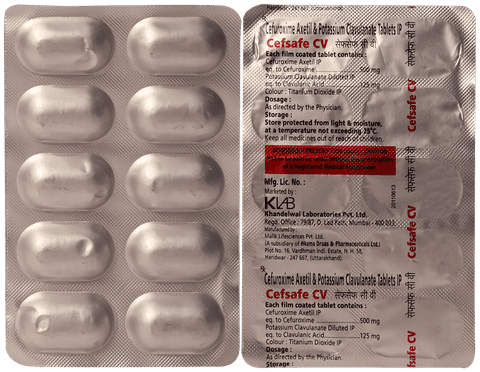 Cefsafe CV Tablet