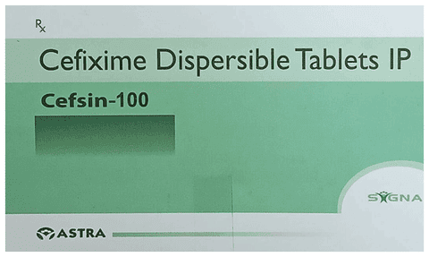 Cefsin 100 Tablet DT