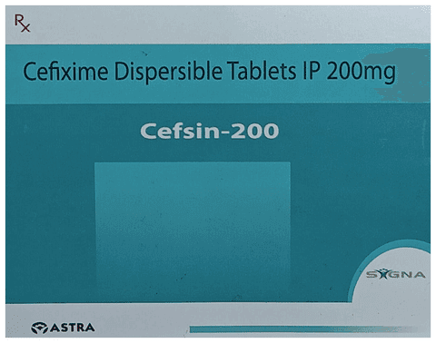 Cefsin 200 Tablet DT