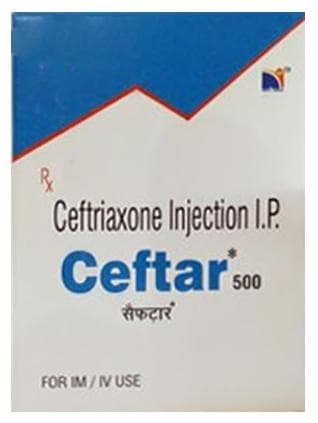 Ceftar 500 Injection