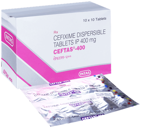 Ceftas 400 Tablet DT