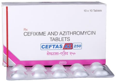 Ceftas AZ 250 Tablet