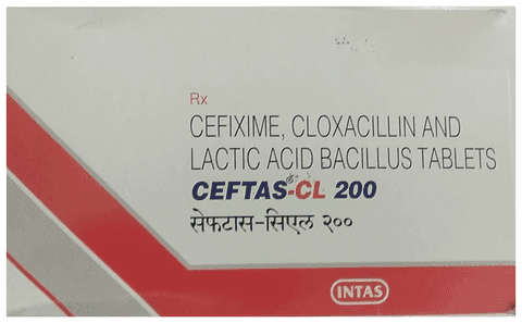 Ceftas CL 200 mg Tablet