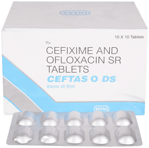Ceftas O DS 400mg/400mg Tablet