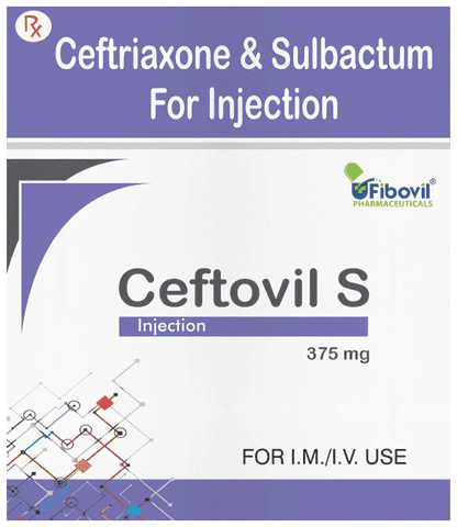 Ceftovil-S 375mg Injection