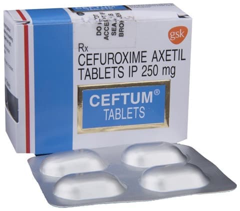 Ceftum 250mg Tablet