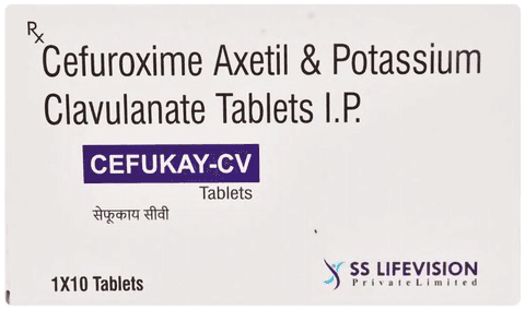 Cefukay-CV 500mg/125mg Tablet