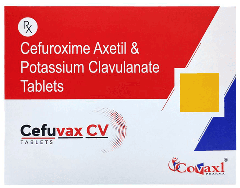 Cefuvax CV 500mg/125mg Tablet