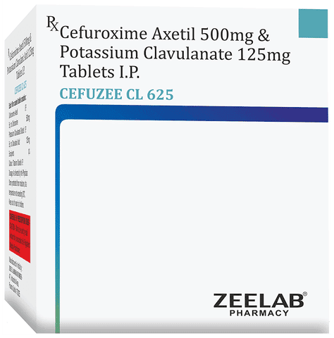 Cefuzee CL 625 Tablet