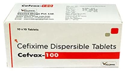 Cefvax 100 Tablet DT