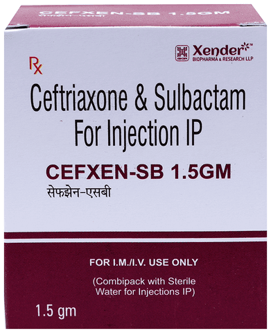Cefxen-SB 1.5GM Injection