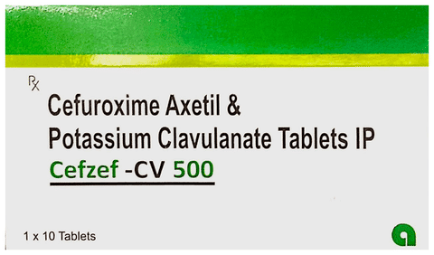 Cefzef-CV 500 Tablet