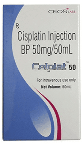 Celplat 50mg Injection