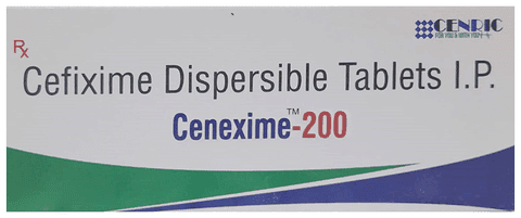 Cenexime 200 Tablet DT