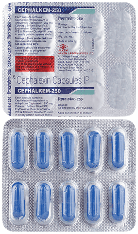 Cephalkem 250mg Capsule
