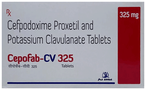 Cepofab-CV 325 Tablet