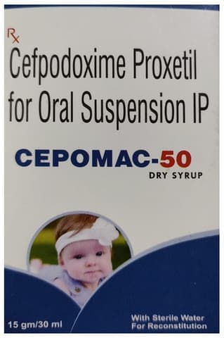 Cepomac 50 Dry Syrup