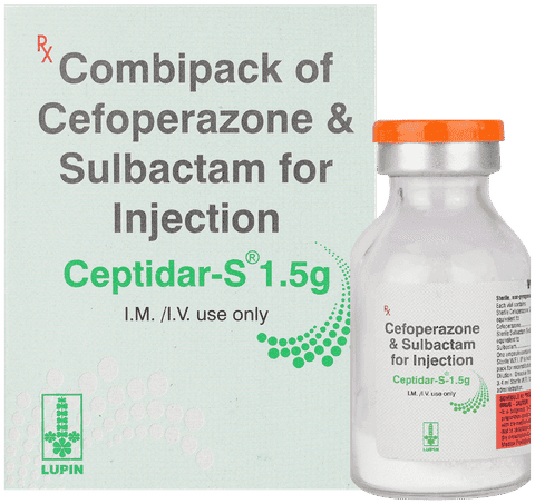 Ceptidar S 1.5G Injection