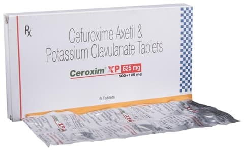 Ceroxim XP 625mg Tablet