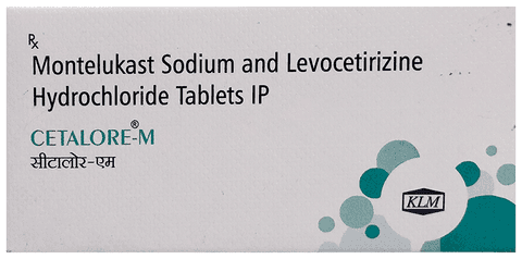 Cetalore-M 5mg/10mg Tablet