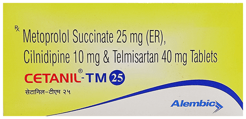 Cetanil-TM 25 Tablet ER