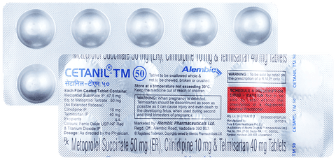 Cetanil-TM 50 Tablet ER